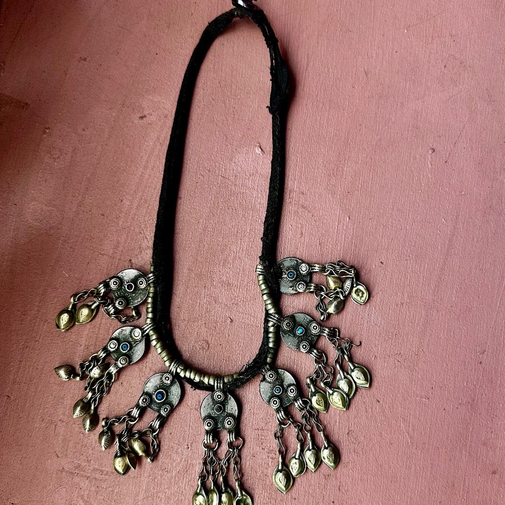 Vintage Kuchi silver necklace